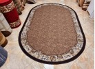 Мокетен килим ERIKA 8014 beige елипса